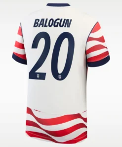 Folarin Balogun USMNT 2026 Stadium Home Jersey