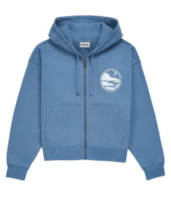 I Was Midnight Rain Zip Hoodie