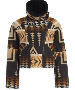 Kelly Rielly Dutton Ranch Western Aztec Print Jacket