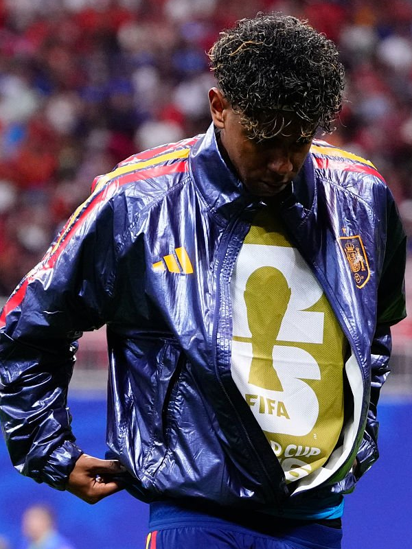 Lamine Yamal FIFA World Cup 2026 Spain Climacool Pre-Match Jacket