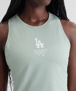 Los Angeles Dodgers Fanatics Sage Green Clutch Tank Top