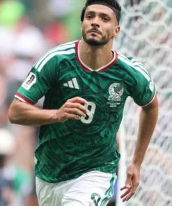 Raul Jimenez FIFA World Cup 2026 Mexico Green Jersey