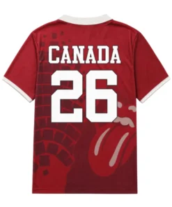 Rolling Stones FIFA World Cup 2026 Canada Club Jersey