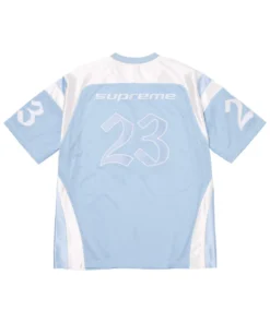 Supreme Jordan Warm Up Light Blue Jersey