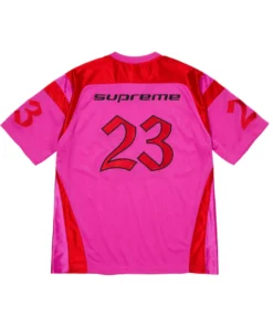 Supreme Jordan Warm Up Pink Jersey