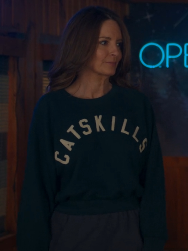 Tina Fey The Four Seasons S02 TV Series Kate Catskills Fleece Sweatshirt