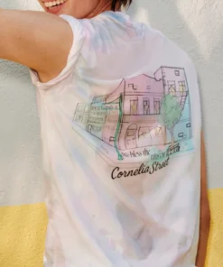 We Bless The Rains On Cornelia Tie Dye Street Tee