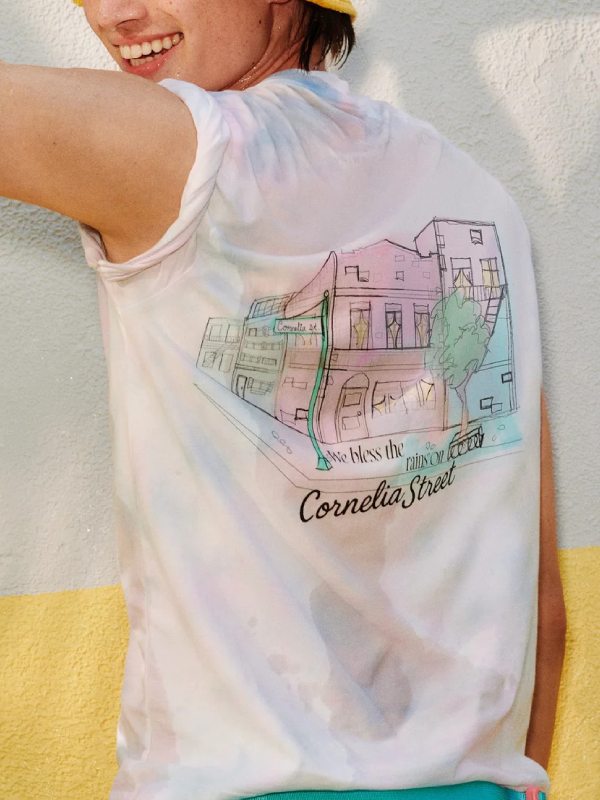 We Bless The Rains On Cornelia Tie Dye Street Tee