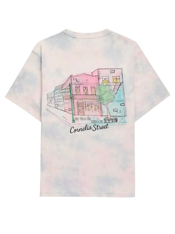We Bless the Rains On Cornelia Street Tie Dye Tee