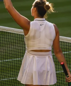 Aryna Sabalenka The Championships Wimbledon 2026 White Dress