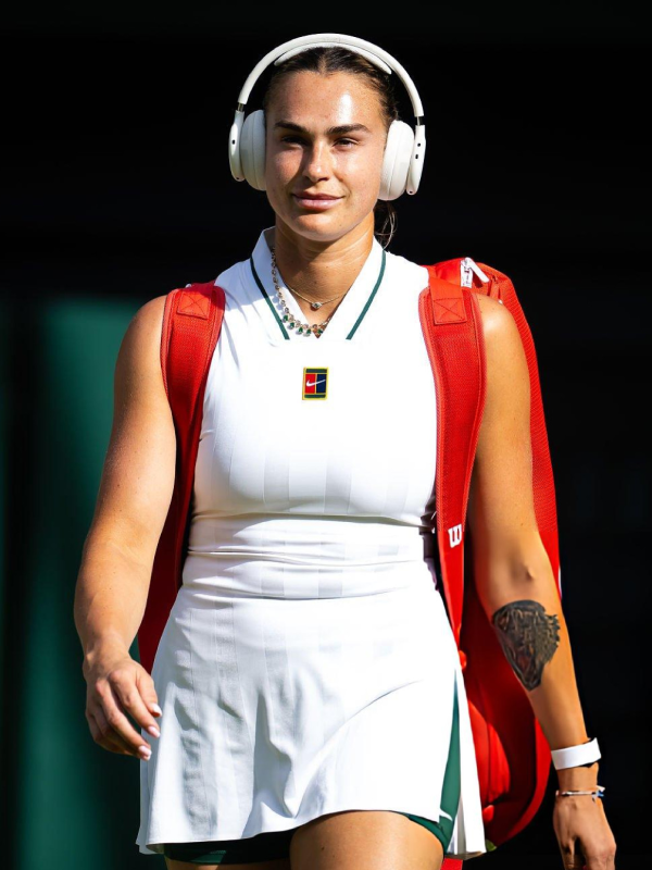 Aryna Sabalenka Wimbledon 2026 White Dress