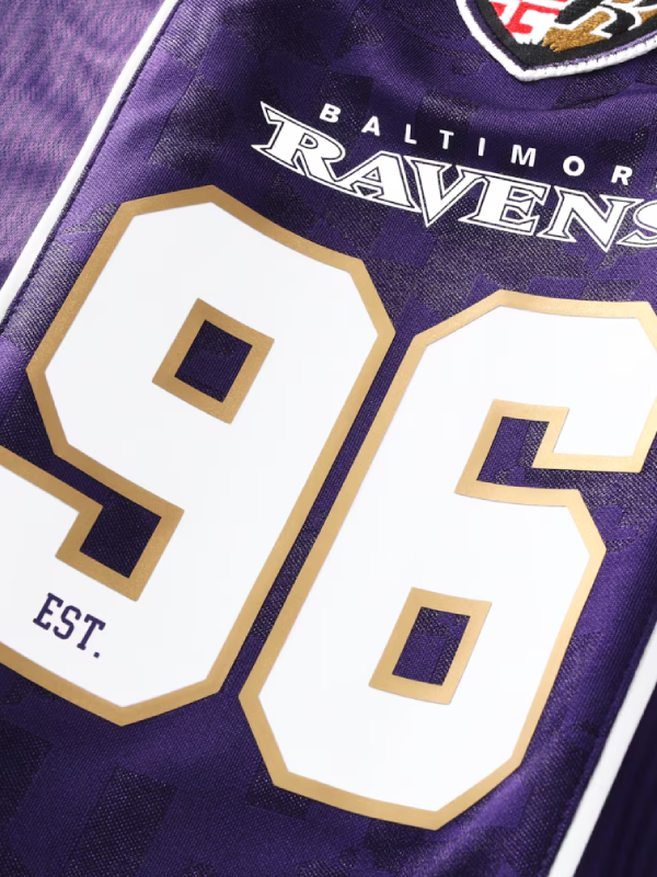 Baltimore Ravens Fanatics Football x Football Purple 2026 Fan Top