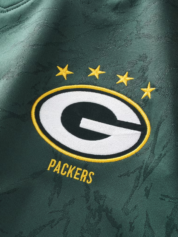 Green Bay Packers Fanatics Football x Football 2026 V-Neck Fan Top