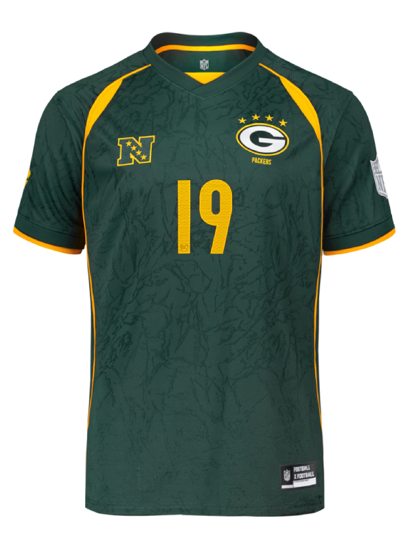 Green Bay Packers Fanatics Football x Football V-Neck 2026 Fan Top