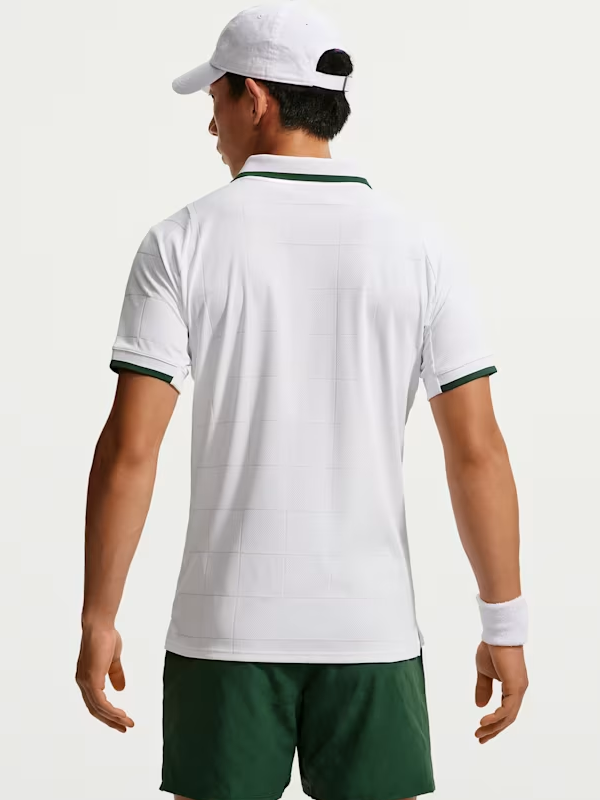 Jannik Sinner The Championships Wimbledon 2026 Polo White Shirt