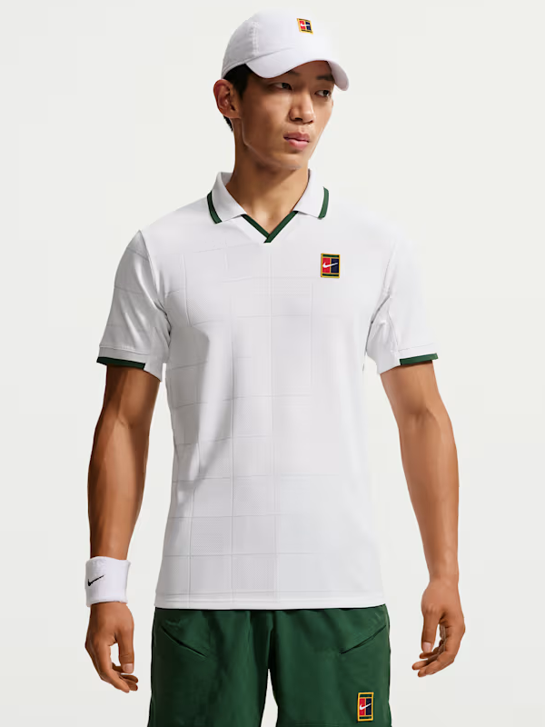 Jannik Sinner The Championships Wimbledon 2026 White Polo Shirt