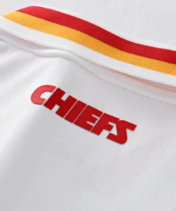 Kansas City Chiefs Fanatics Football x Football White 2026 Fan Top