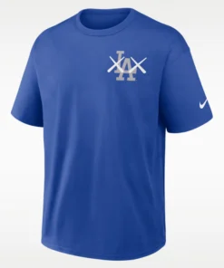 Los Angeles Dodgers Nike x KAWS Blue Max90 T-Shirt