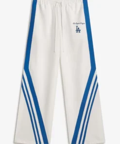 Los Angeles Dodgers Off Season MLB White Lightweight Full-Zip Track Jacket