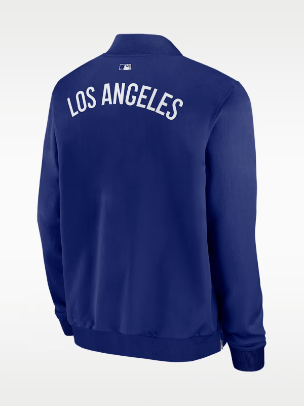 Los Angeles Dodgers x KAWS Dugout Blue Bomber Jacket