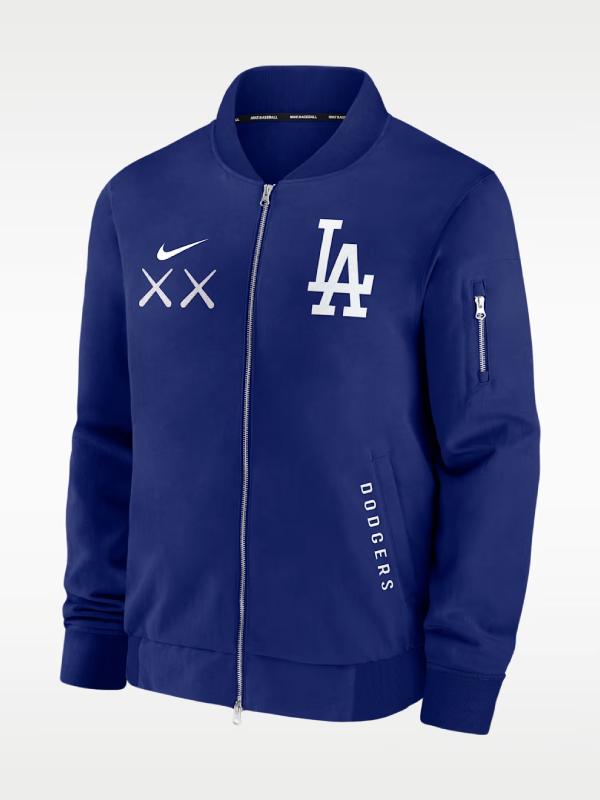 Los Angeles Dodgers x KAWS Dugout Bomber Jacket