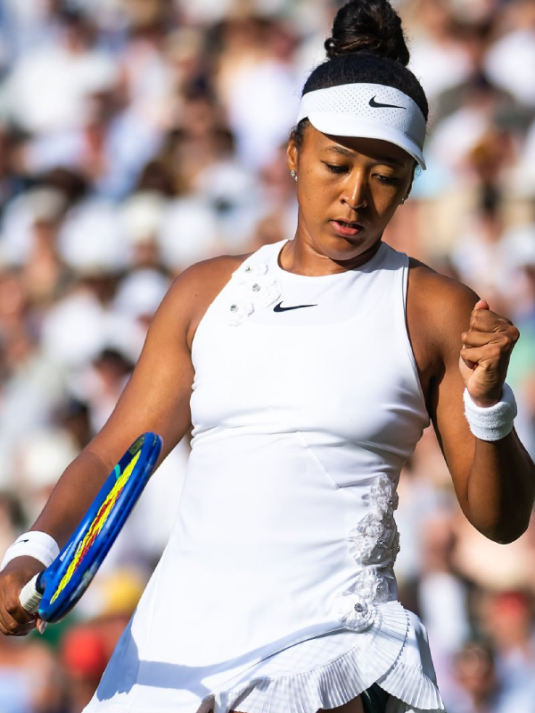 Naomi Osaka The Championships Wimbledon 2026 White Dress
