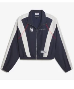 New York Yankees Off Season MLB Navy Full-Zip Track Jacket