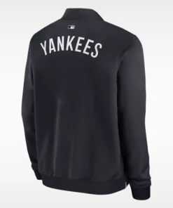 New York Yankees x KAWS Dugout Black Bomber Jacket