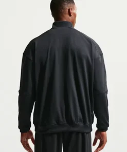 Nike Court Heritage Tennis Zipper Black Jacket