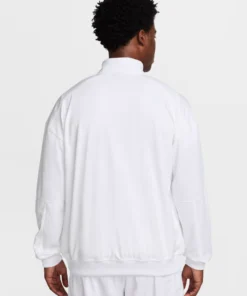 Nike Court Heritage Tennis Zipper White Jacket