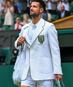 Novak Djokovic 2026 Wimbledon White Blazer