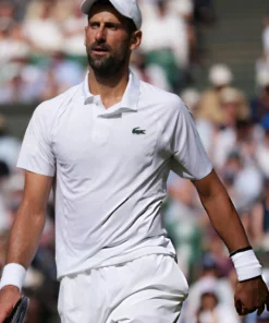 Novak Djokovic Wimbledon 2026 White Shirt