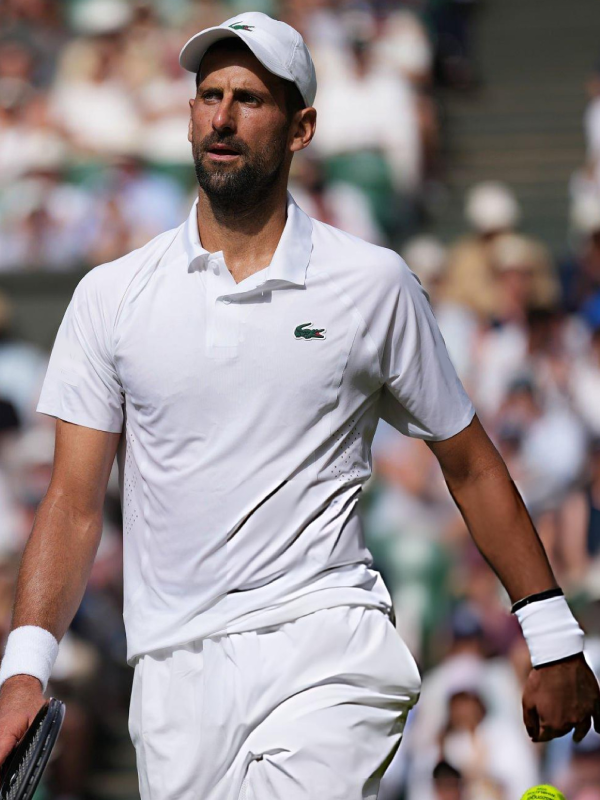 Novak Djokovic Wimbledon 2026 White Shirt