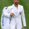 Novak Djokovic Wimbledon White Blazer