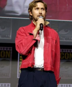 Ryan Gosling San Diego Comic-Con 2026 Red Denim Jacket