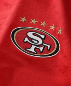 San Francisco 49ers Fanatics Football x Football 2026 Fan V-Neck Top