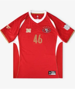 San Francisco 49ers Fanatics Football x Football 2026 V-Neck Fan Top