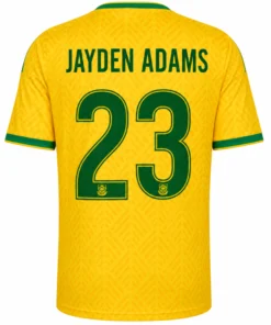South Africa Jayden Adams 26 Home Jersey