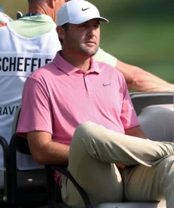 Travelers Championship 2026 Scottie Scheffler Pink Shirt