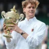 Wimbledon Mens Singles Final Jannik Sinner White Jacket