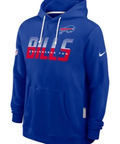 Buffalo Bills 2026 Blue Sideline Standard Issue Hoodie
