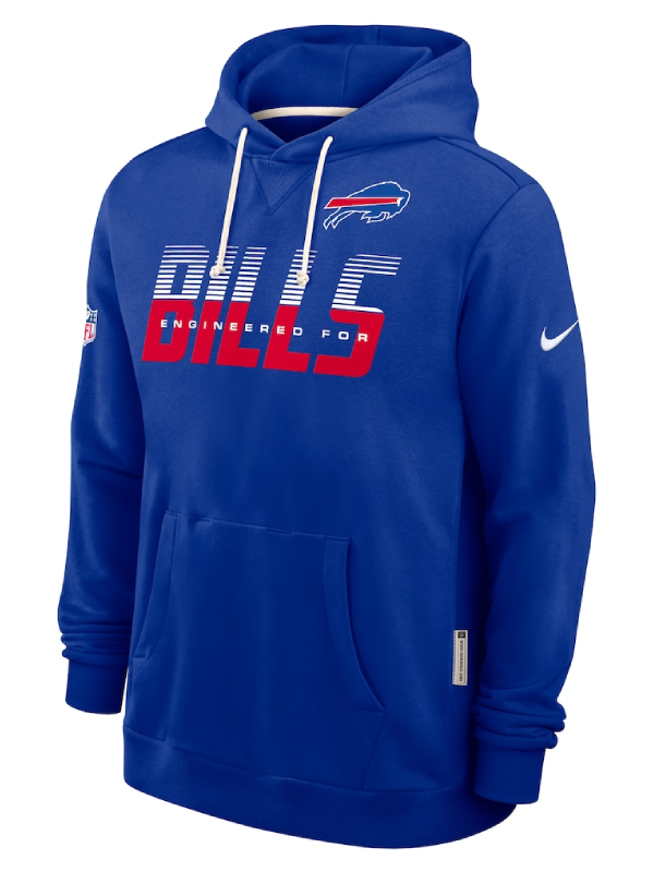 Buffalo Bills 2026 Blue Sideline Standard Issue Hoodie