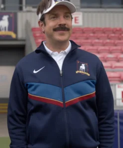 Jason Sudeikis Ted Lasso S04 Blue Tracksuit