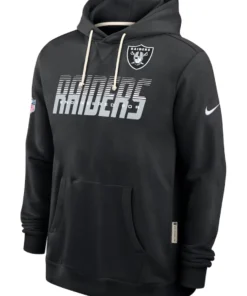 Las Vegas Raiders 2026 Black Sideline Standard Issue Hoodie