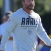 Los Angeles Rams Sean McVay White Hooded Top