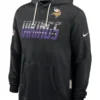 Minnesota Vikings 2026 Black Sideline Standard Issue Hoodie