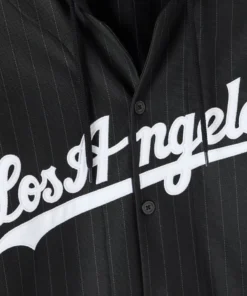 OVO x MLB Los Angeles Dodgers 2026 Black Jersey Hoodie