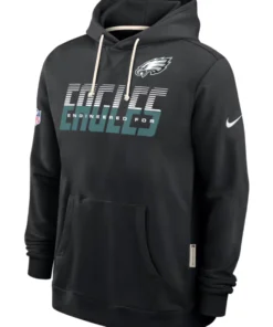 Philadelphia Eagles 2026 Black Sideline Standard Issue Hoodie