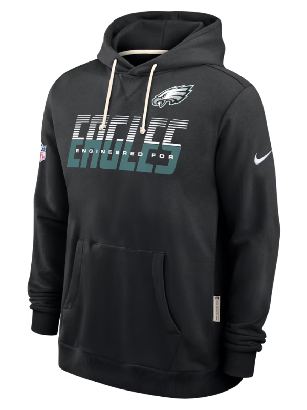 Philadelphia Eagles 2026 Black Sideline Standard Issue Hoodie