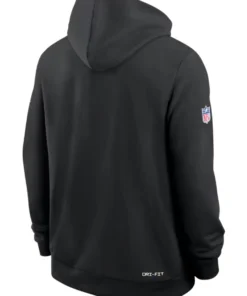 Philadelphia Eagles 2026 Black Sideline Standard Issue Pullover Hoodie